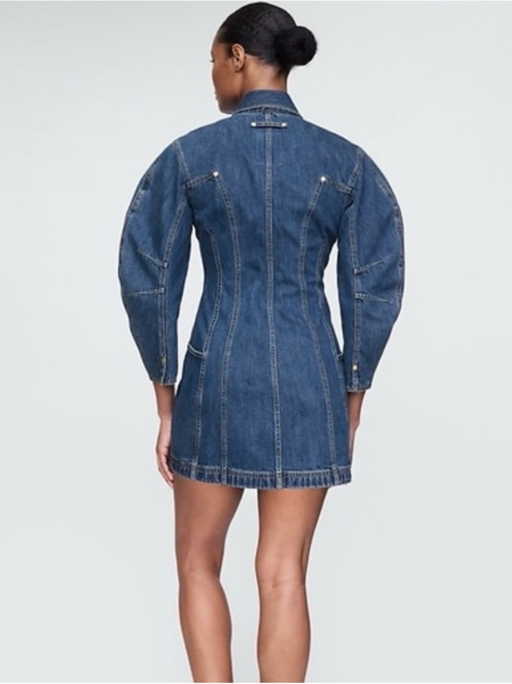 Gap x Cult Gaia Denim Dress - Picture 6 of 6